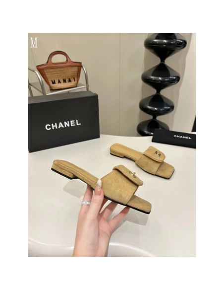 Chanel Slippers 158,Chanel Slippers,Slides Slippers,More Brands