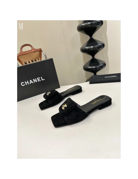 Chanel Slippers 159,Chanel Slippers,Slides Slippers,More Brands