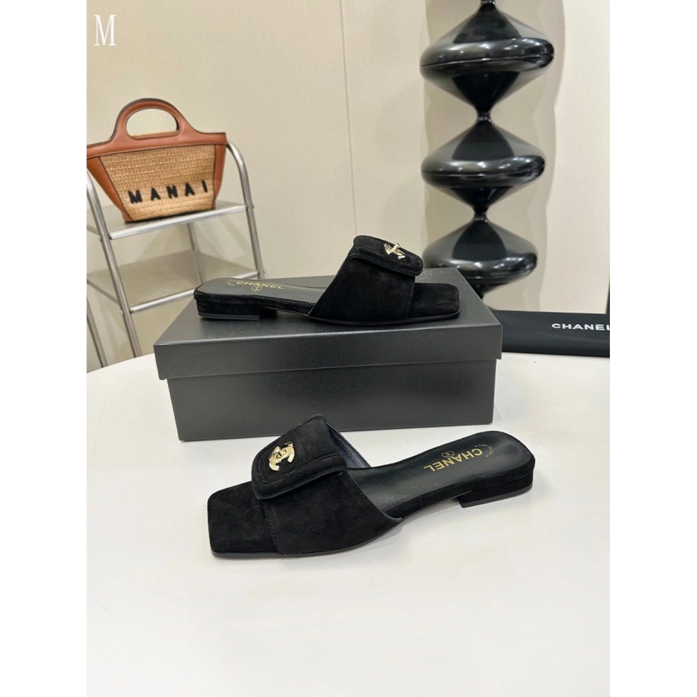 Chanel Slippers 159,Chanel Slippers,Slides Slippers,More Brands