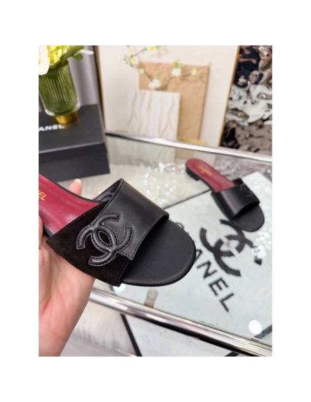 Chanel Slippers 176,Chanel Slippers,Slides Slippers,More Brands