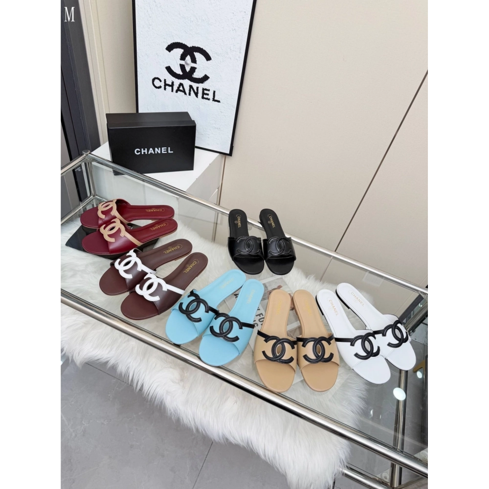 Chanel Slippers 178,Chanel Slippers,Slides Slippers,More Brands