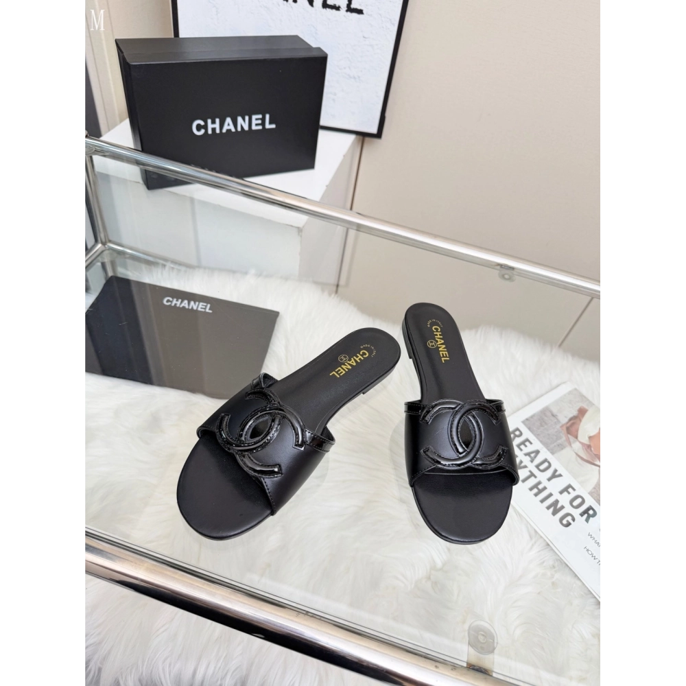 Chanel Slippers 182,Chanel Slippers,Slides Slippers,More Brands