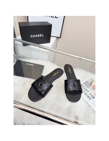 Chanel Slippers 182,Chanel Slippers,Slides Slippers,More Brands
