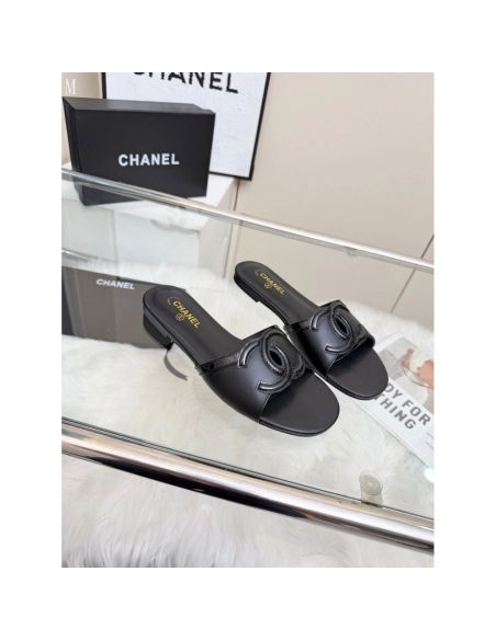 Chanel Slippers 182,Chanel Slippers,Slides Slippers,More Brands