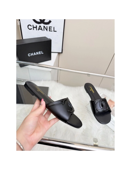 Chanel Slippers 182,Chanel Slippers,Slides Slippers,More Brands