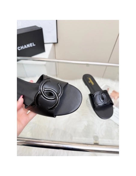 Chanel Slippers 182,Chanel Slippers,Slides Slippers,More Brands