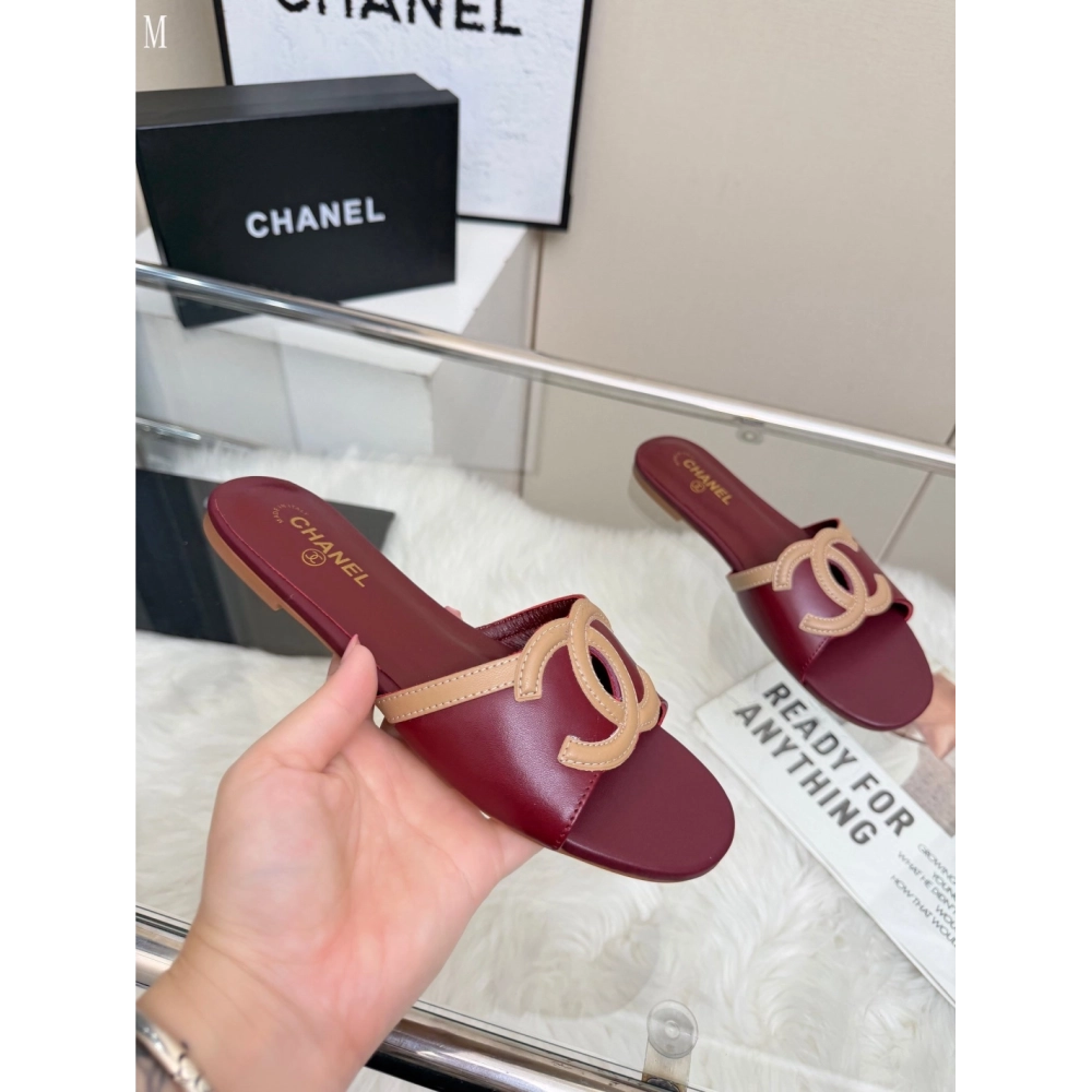 Chanel Slippers 183,Chanel Slippers,Slides Slippers,More Brands