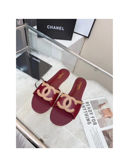 Chanel Slippers 183,Chanel Slippers,Slides Slippers,More Brands