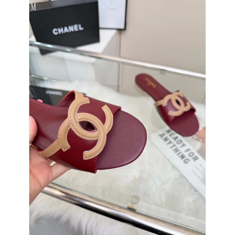 Chanel Slippers 183,Chanel Slippers,Slides Slippers,More Brands