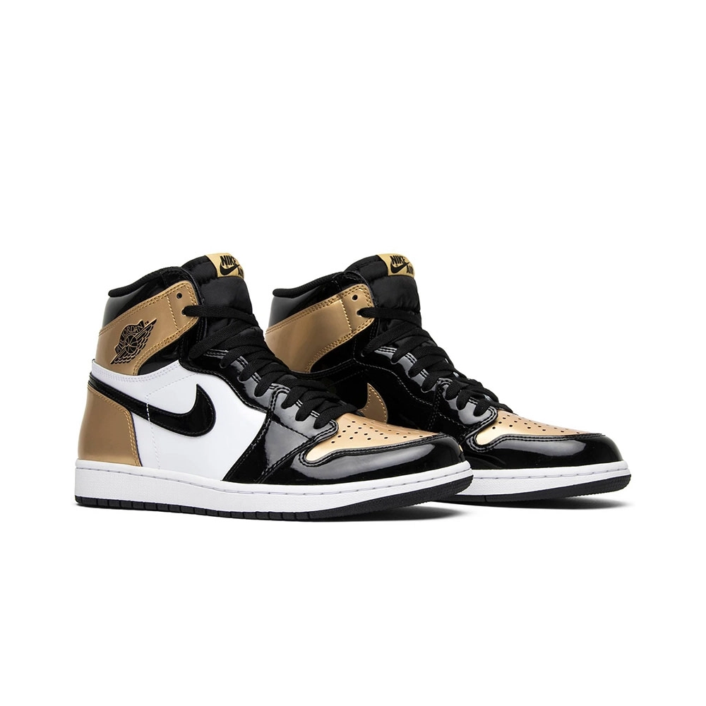 AIR JORDAN 1 RETRO HIGH OG NRG GOLD TOE 861428 007,AIR JORDAN 1 HIGH,Air Jordan