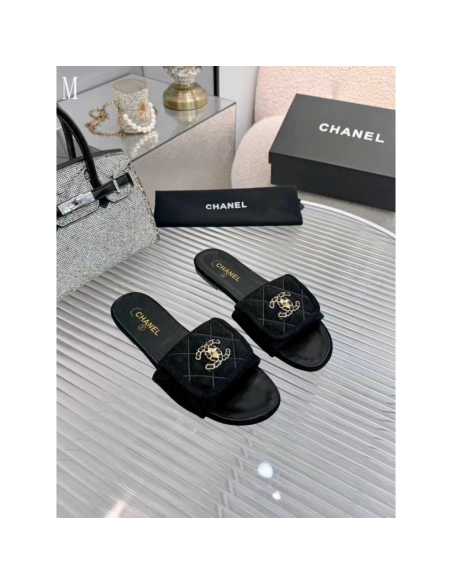 Chanel Slippers 190,Chanel Slippers,Slides Slippers,More Brands