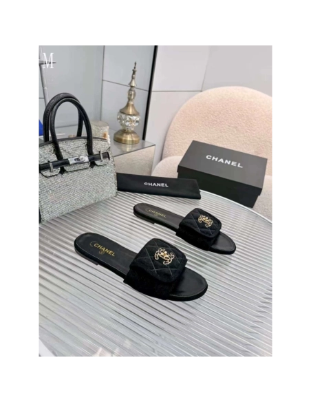 Chanel Slippers 190,Chanel Slippers,Slides Slippers,More Brands