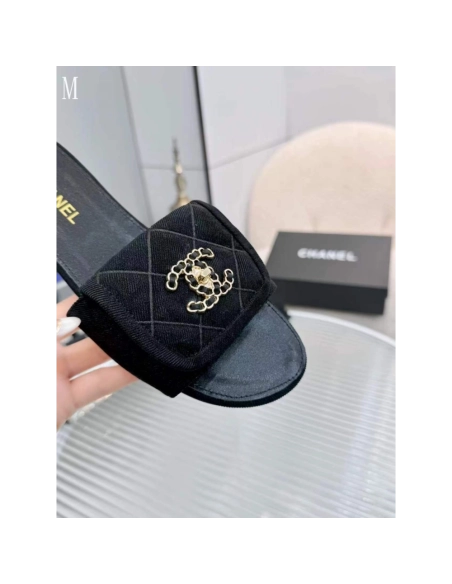 Chanel Slippers 190,Chanel Slippers,Slides Slippers,More Brands