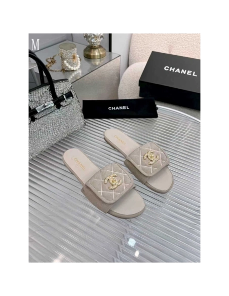 Chanel Slippers 194,Chanel Slippers,Slides Slippers,More Brands