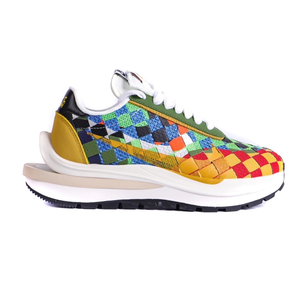 sacai x Nike LDVaporwaffle Mix Low Green Gusto,NIKE WAFFLE,NIKE SHOES Reps