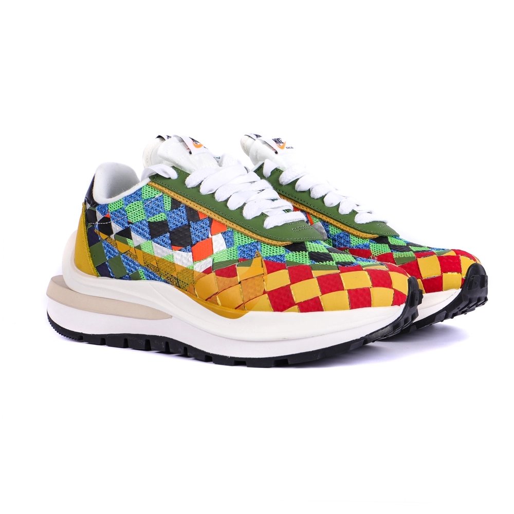 sacai x Nike LDVaporwaffle Mix Low Green Gusto,NIKE WAFFLE,NIKE SHOES Reps