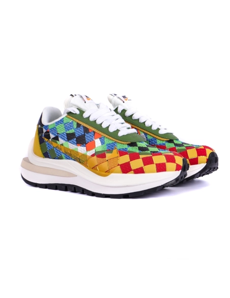 sacai x Nike LDVaporwaffle Mix Low Green Gusto,NIKE WAFFLE,NIKE SHOES Reps