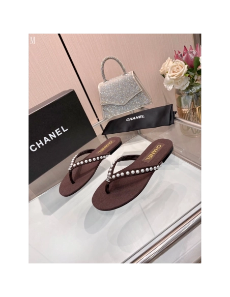 Chanel Slippers 216,Chanel Slippers,Slides Slippers,More Brands
