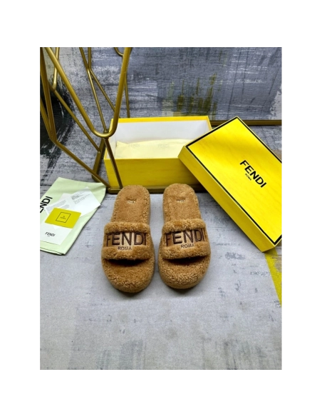 Fendi Slippers 056,Fendi Slippers,Slides Slippers,More Brands