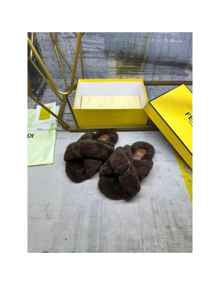 Fendi Slippers 059,Fendi Slippers,Slides Slippers,More Brands