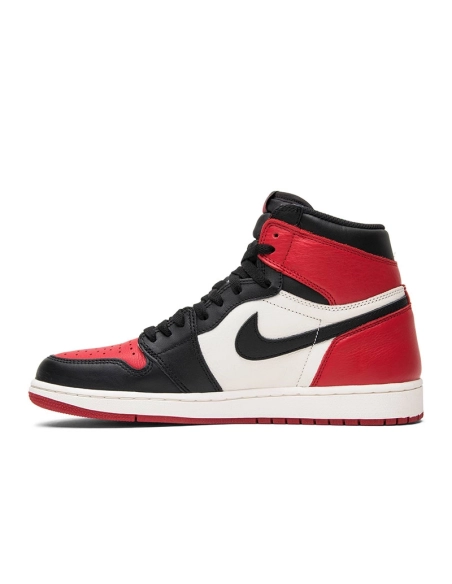 AIR JORDAN 1 RETRO HIGH OG BRED TOE 555088 610,AIR JORDAN 1 HIGH,Air Jordan