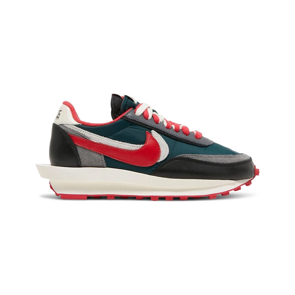SACAI X UNDERCOVER X LDWAFFLE MIDNIGHT SPRUCE UNIVERSITY RED,NIKE WAFFLE,NIKE SHOES Reps