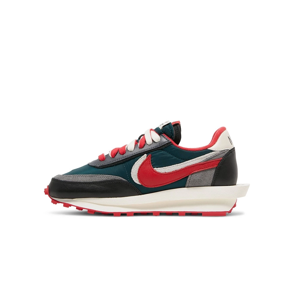 SACAI X UNDERCOVER X LDWAFFLE MIDNIGHT SPRUCE UNIVERSITY RED,NIKE WAFFLE,NIKE SHOES Reps