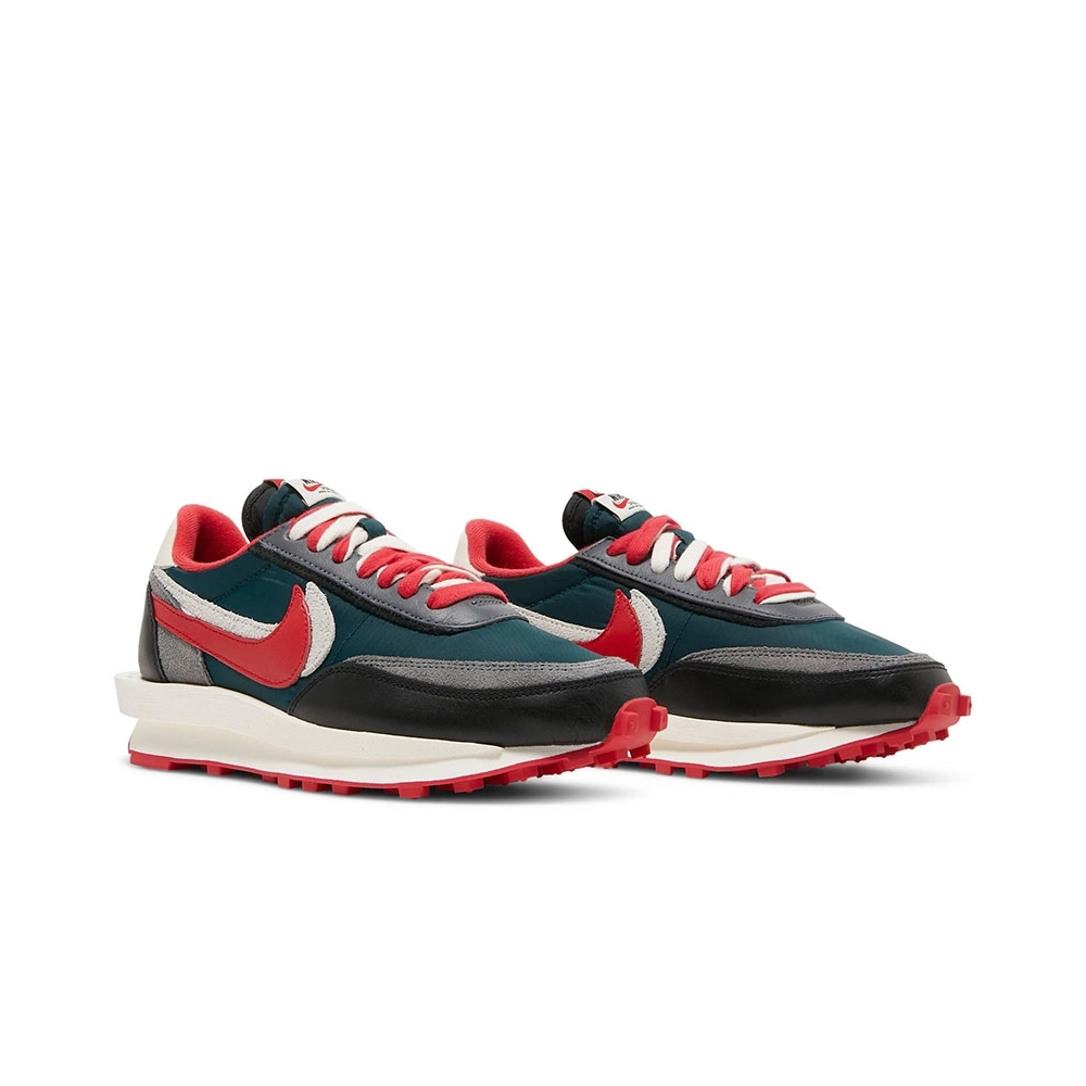 SACAI X UNDERCOVER X LDWAFFLE MIDNIGHT SPRUCE UNIVERSITY RED,NIKE WAFFLE,NIKE SHOES Reps