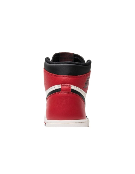 AIR JORDAN 1 RETRO HIGH OG BRED TOE 555088 610,AIR JORDAN 1 HIGH,Air Jordan
