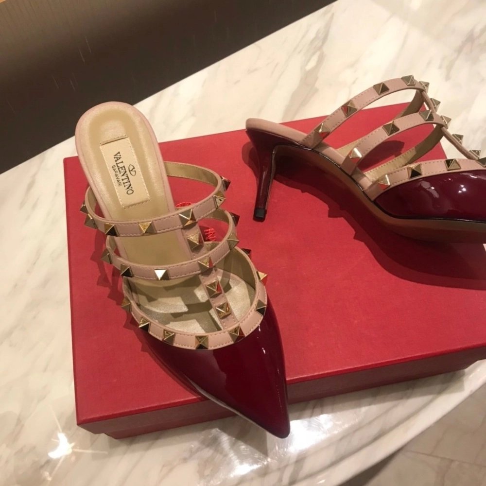 Valentino slippers 091,Valentino Slippers,Slides Slippers,More Brands