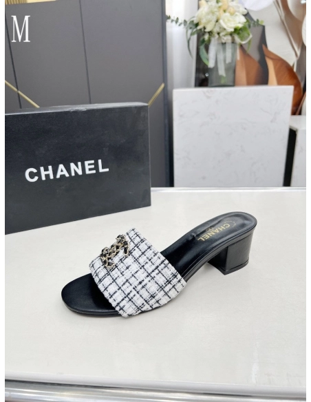 Chanel Slippers 108,Chanel Slippers,Slides Slippers,More Brands