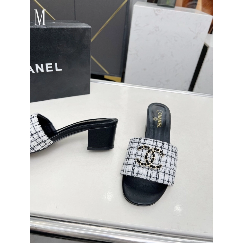 Chanel Slippers 108,Chanel Slippers,Slides Slippers,More Brands