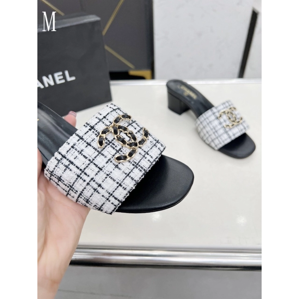 Chanel Slippers 108,Chanel Slippers,Slides Slippers,More Brands