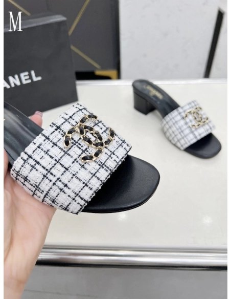 Chanel Slippers 108,Chanel Slippers,Slides Slippers,More Brands