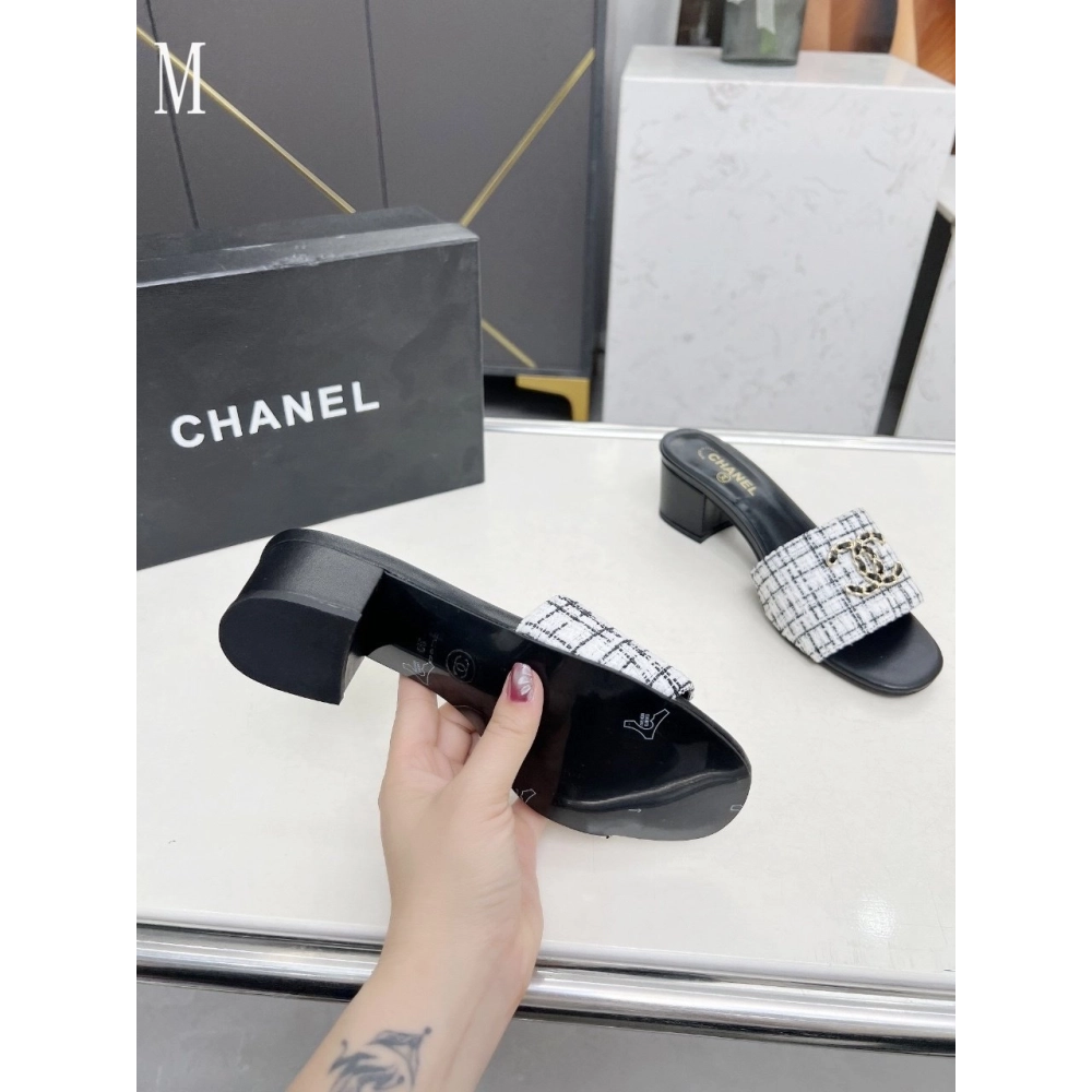 Chanel Slippers 108,Chanel Slippers,Slides Slippers,More Brands