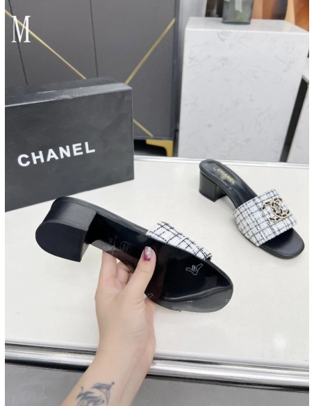 Chanel Slippers 108,Chanel Slippers,Slides Slippers,More Brands