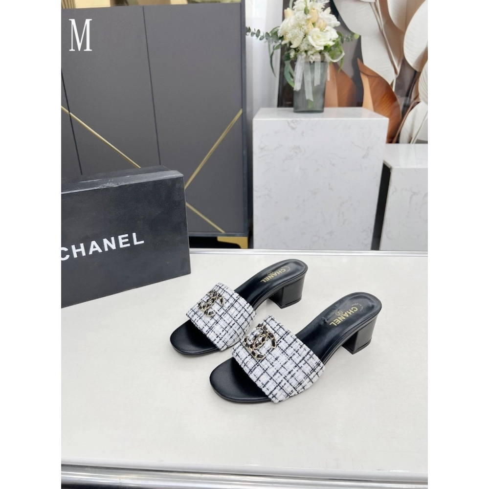 Chanel Slippers 108,Chanel Slippers,Slides Slippers,More Brands