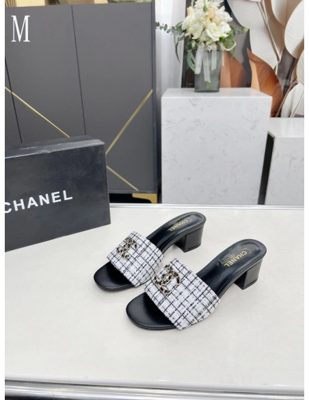 Chanel Slippers 108,Chanel Slippers,Slides Slippers,More Brands