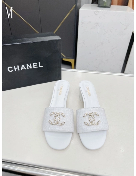 Chanel Slippers 109,Chanel Slippers,Slides Slippers,More Brands