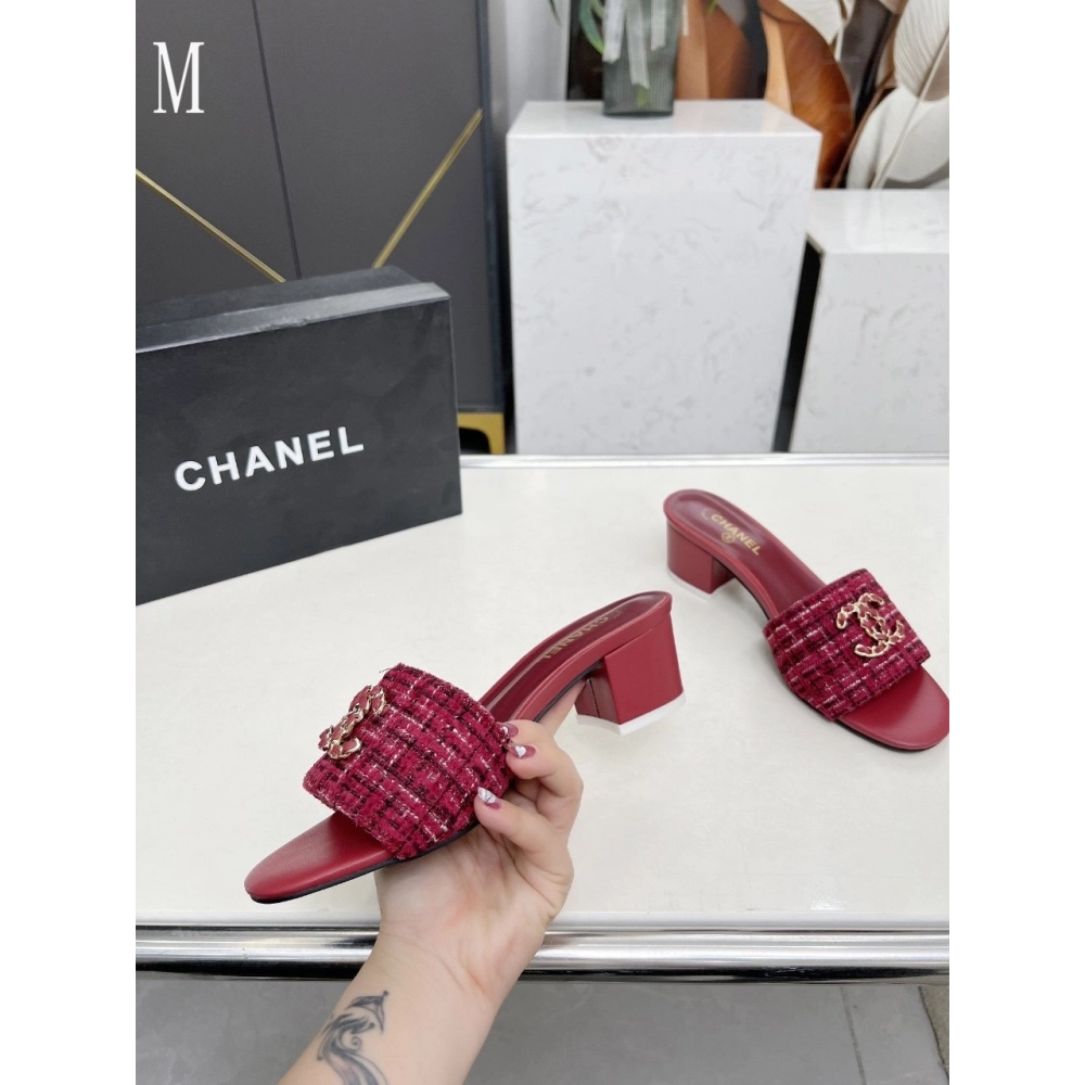 Chanel Slippers 112,Chanel Slippers,Slides Slippers,More Brands