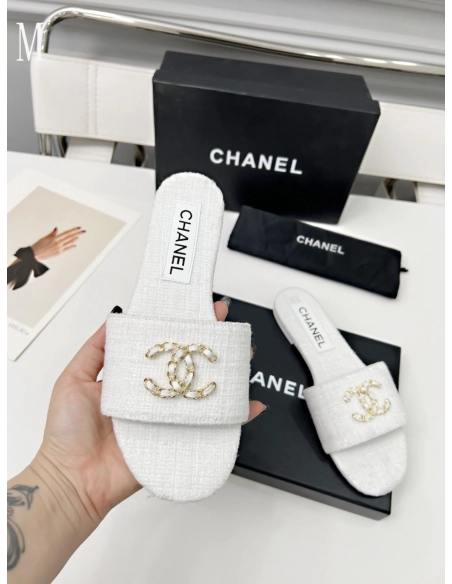 Chanel Slippers 113,Chanel Slippers,Slides Slippers,More Brands
