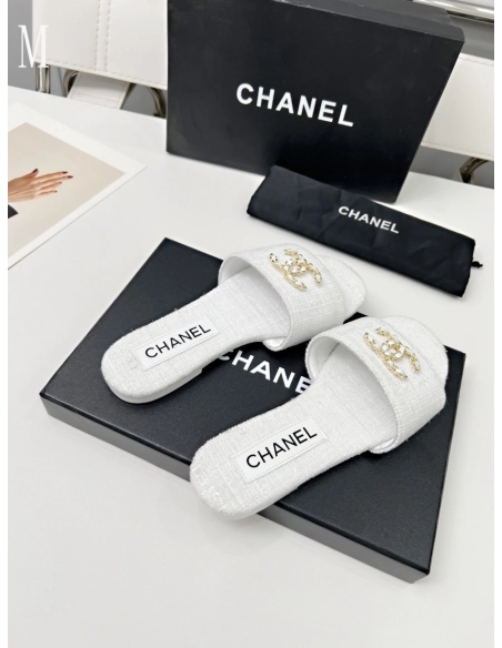 Chanel Slippers 113,Chanel Slippers,Slides Slippers,More Brands