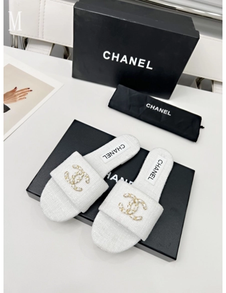 Chanel Slippers 113,Chanel Slippers,Slides Slippers,More Brands