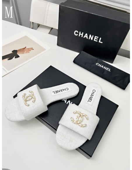 Chanel Slippers 113,Chanel Slippers,Slides Slippers,More Brands