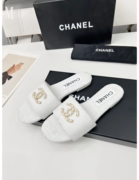 Chanel Slippers 113,Chanel Slippers,Slides Slippers,More Brands