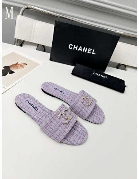 Chanel Slippers 114,Chanel Slippers,Slides Slippers,More Brands