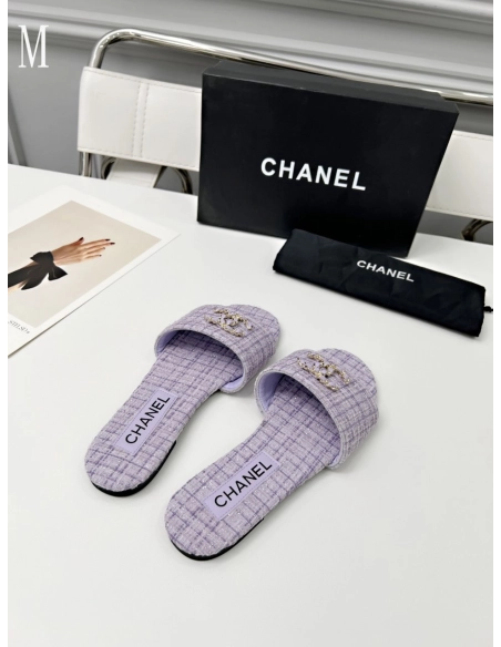 Chanel Slippers 114,Chanel Slippers,Slides Slippers,More Brands