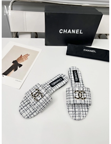 Chanel Slippers 116,Chanel Slippers,Slides Slippers,More Brands