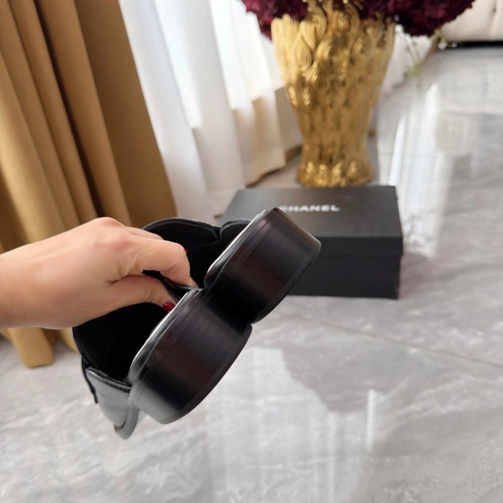 Chanel Slippers 127,Chanel Slippers,Slides Slippers,More Brands
