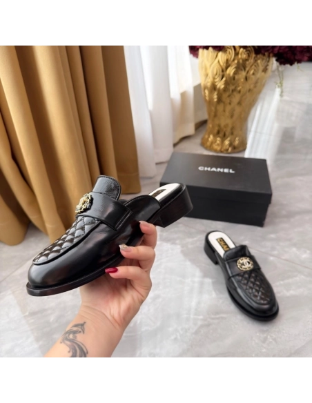 Chanel Slippers 127,Chanel Slippers,Slides Slippers,More Brands